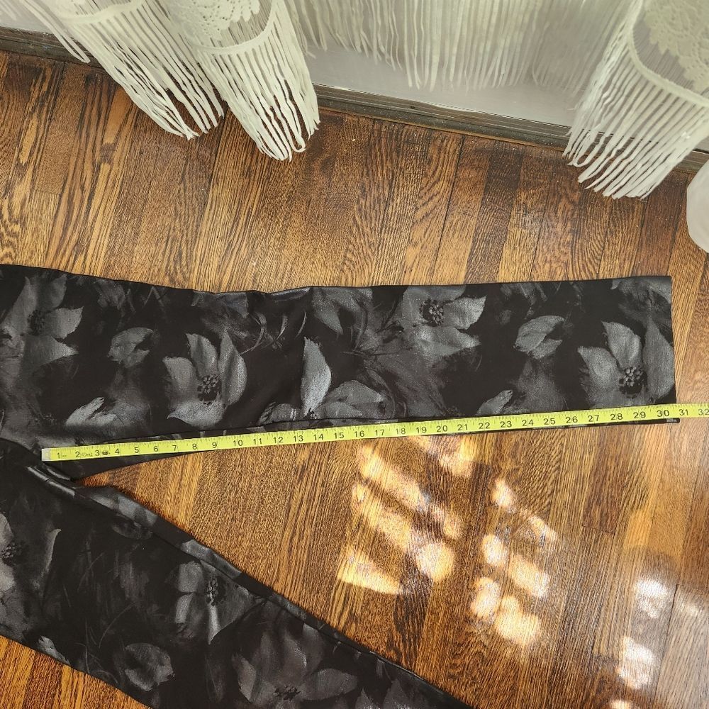 Insight Athletic Leggings Floral Foil Printed Womens 6 - Picture 10 of 10